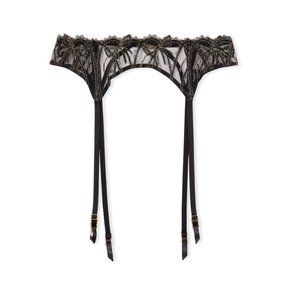 Victoria's Secret Dream Angels Shimmer Bow Garter Belt
